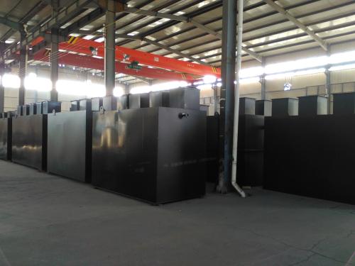 市政污水處理設(shè)備生產(chǎn)現(xiàn)場(chǎng)